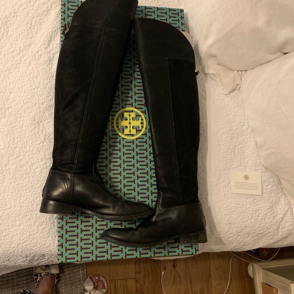 Tory Burch Over Knee Boots - Picture 2 of 8